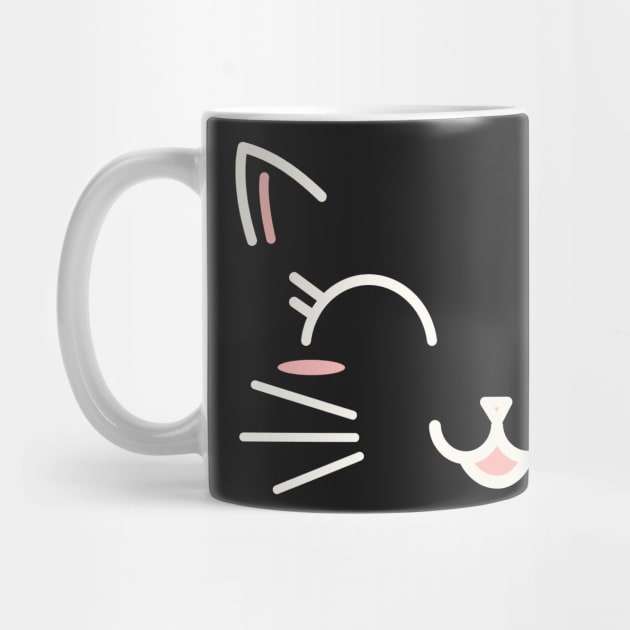 Happy Cat, Kitty Kat face by theglaze